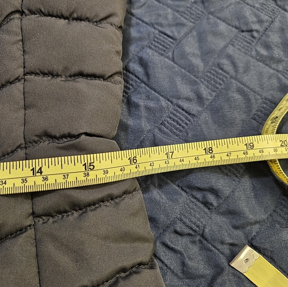 Maurices Gray Chevron Bubble Vest - Picture 7 of 7